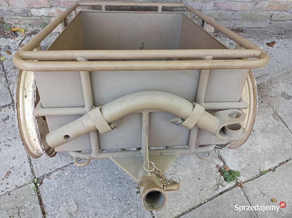 Wózek przyczepka IF8 Infanteriekarren Wehrmacht Chełm