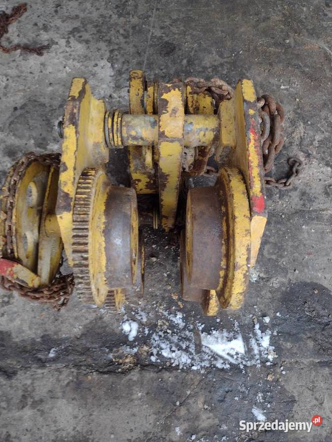 Wózek suwnicy z wyciągiem małopolskie Gołcza