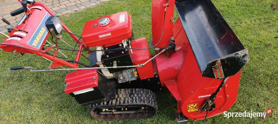 Odśnieżarka wirnikowa Yanmar Gąsienicowa pług Namysłów