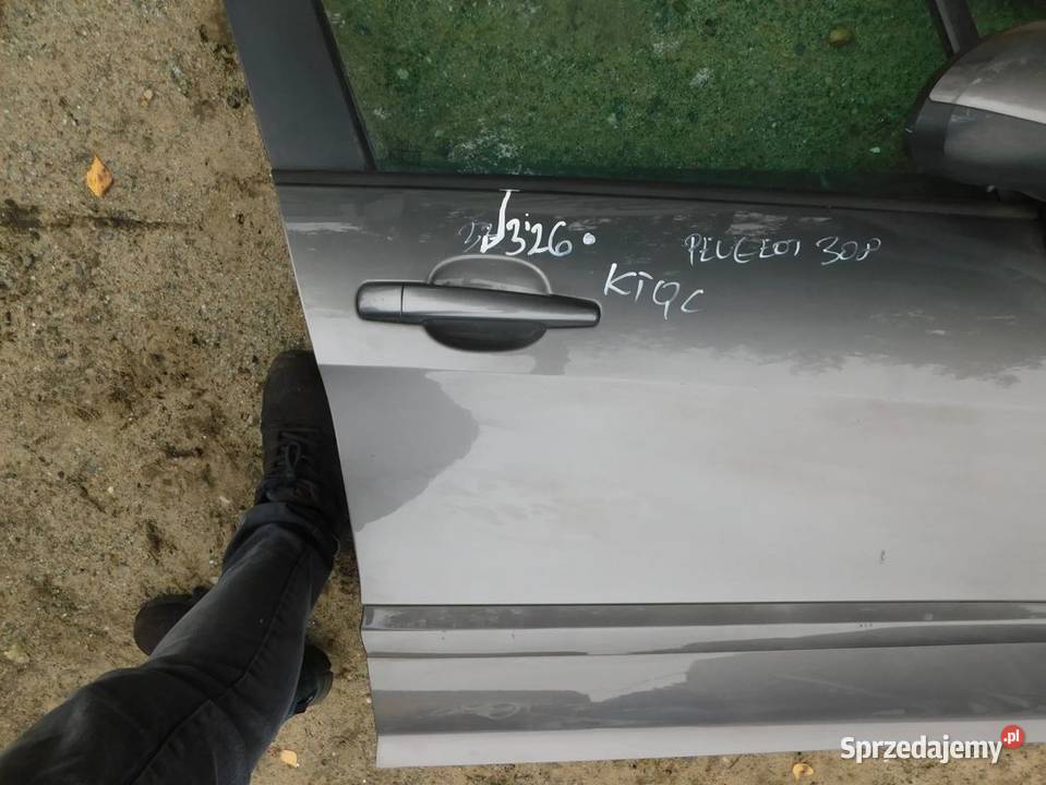 peugeot 308 drzwi kolor KTQC 33326 WYSYŁKA Żory sprzedam