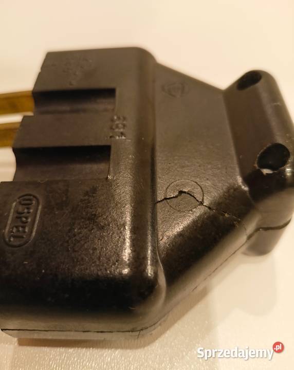 WTYCZKA BAKELIT płaskie styki PRL ospel 25380V