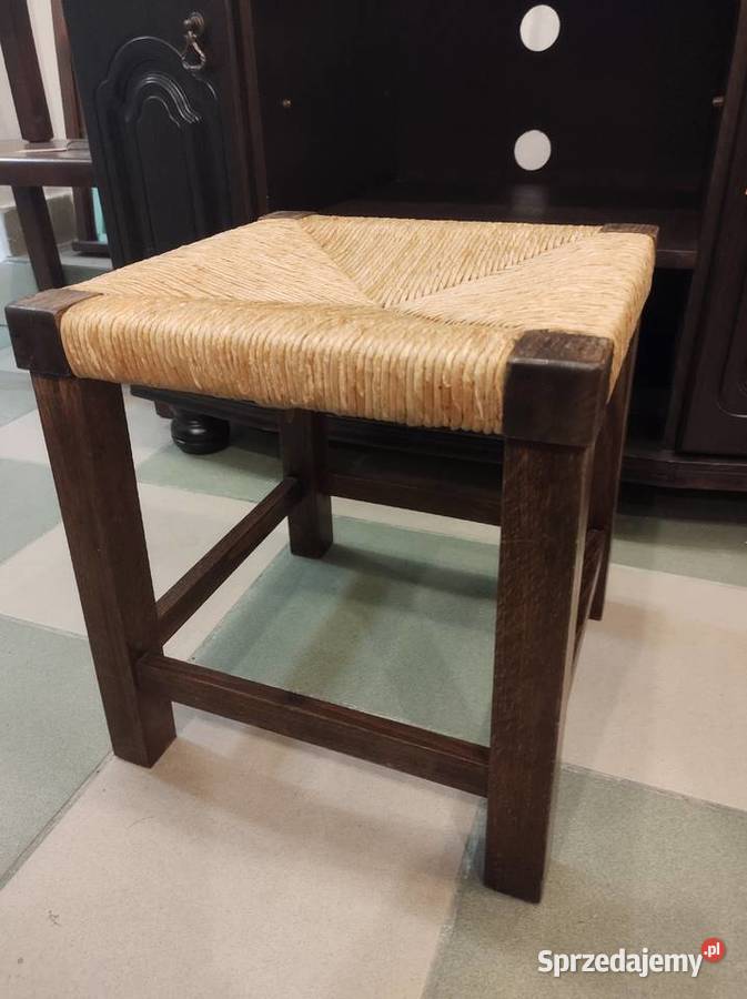 Taboret siedzisko z trawy morskiej Ełk