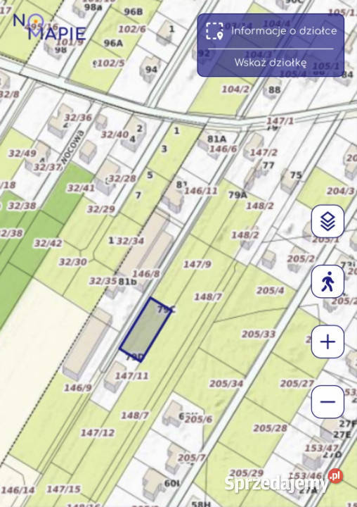 Działka budowlana Zalewu Zegrzyńskiego Borowa Góra