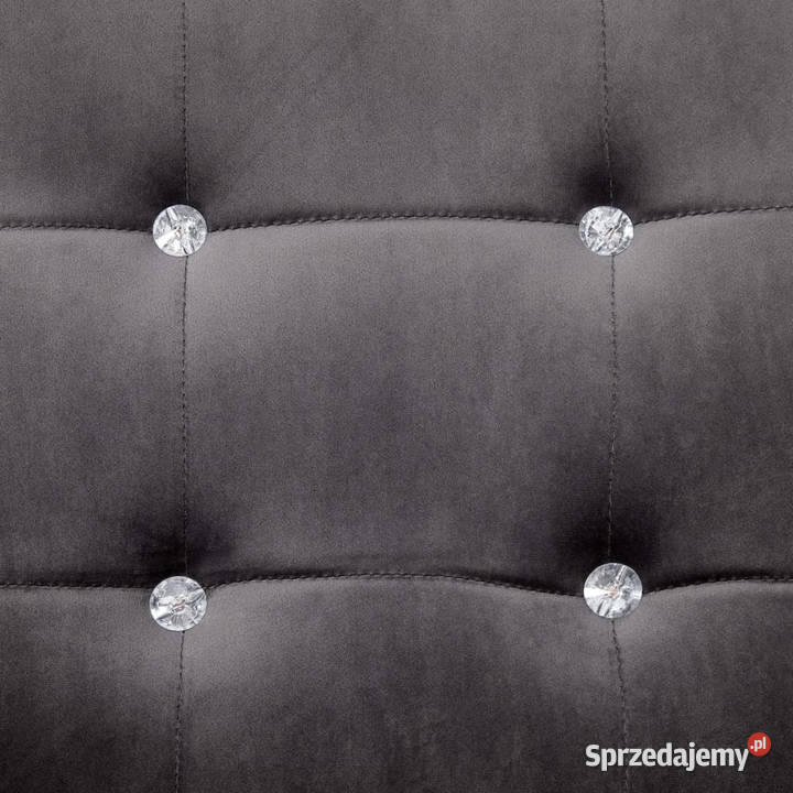 2osobowa sofa z podłokietnikami ciemnoszara Warszawa