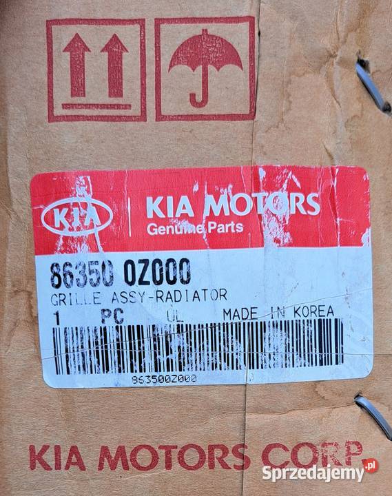 GRILL ATRAPA PRZÓD KIA SPORTAGE 20042010