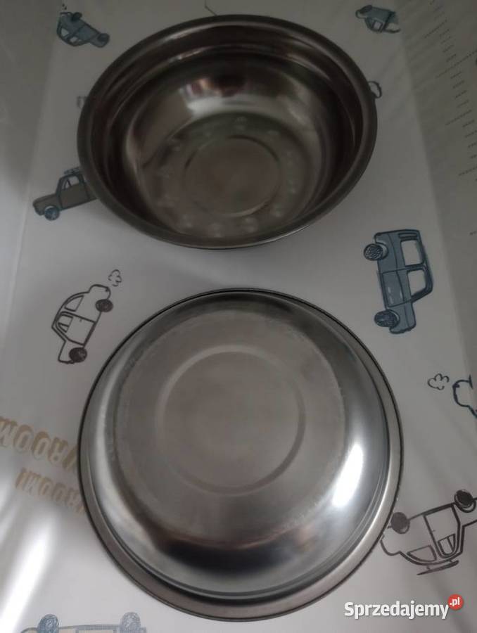 Metalowe miski psa Szczecin sprzedam