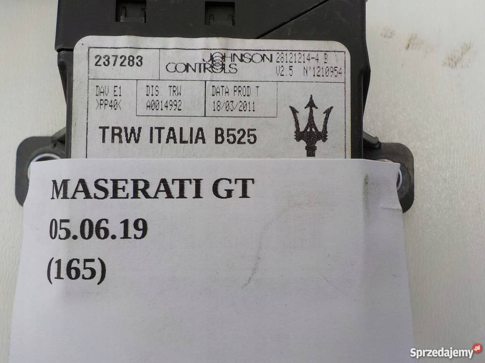 MODUŁ UKŁADU HYDRAULICZNEGO MASERATI GRANTURISMO Nowy Tomyśl