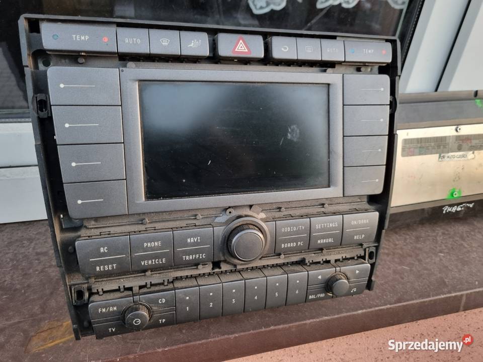 VW Pheaton Radio Navi Navigacja Wzmacniacz 3D0 zmieniarka Skawina