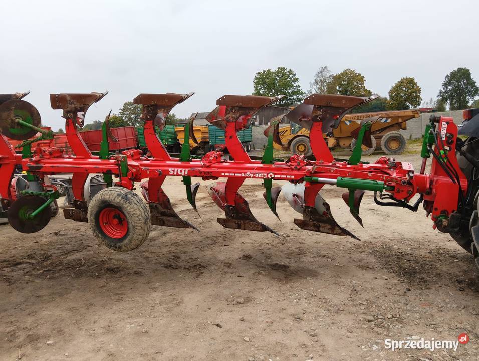 Pług obrotowy unia ibis 5 skib vario sprowadzony pomorskie Nowa Karczma sprzedam