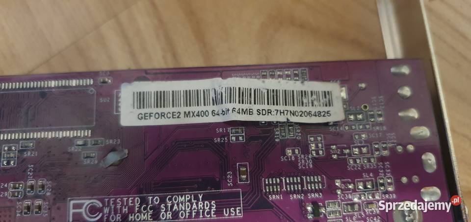 Palit GeForce2 MX400 64 bit 64 MB AGP SDRAM 0GB Warszawa