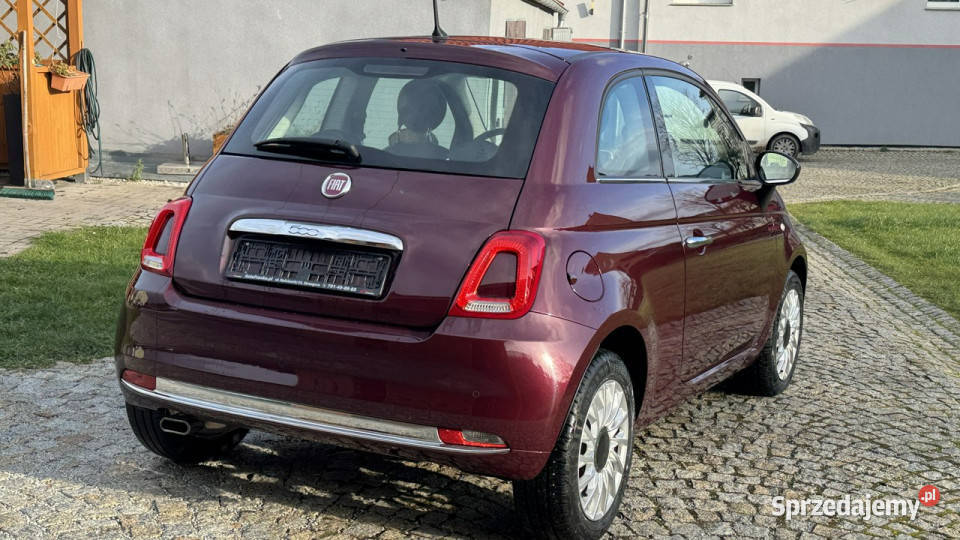 Fiat 500 125 Benz 70 z Niemiec Panorama Tempomat VAT marża Strzegom