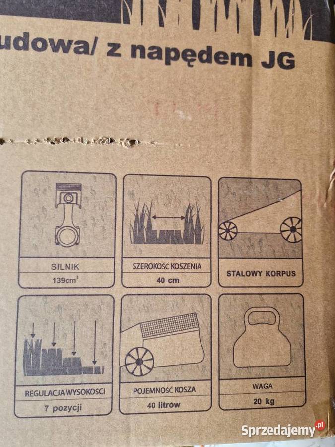 Kosiarka spalinowa 40 z napędem Johyn gardener Głogowa sprzedam