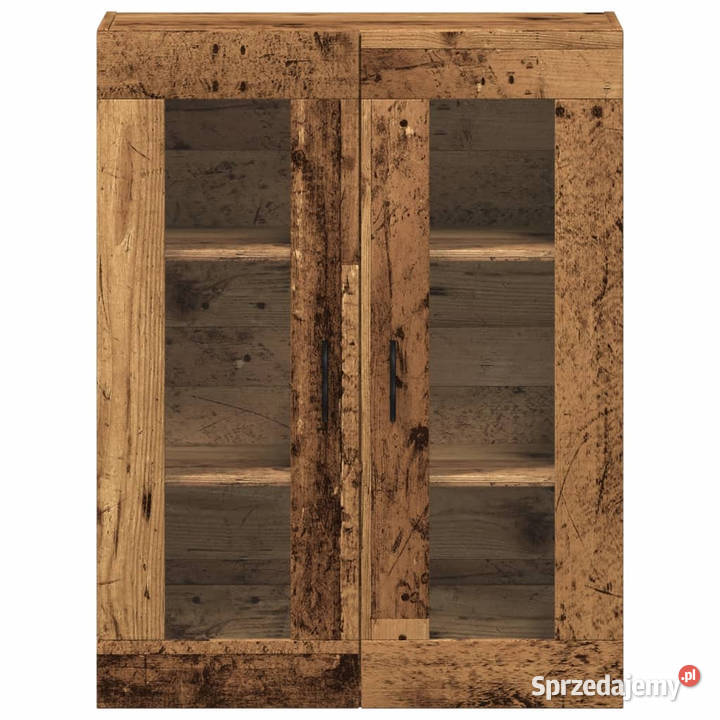 Szafka wisząca stare drewno 695x34x90 WM857330 Warszawa