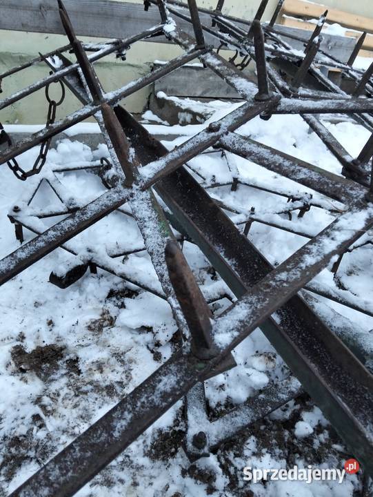 Sprzedam brony 3 składane nieuszkodzony Huta Koszary sprzedam
