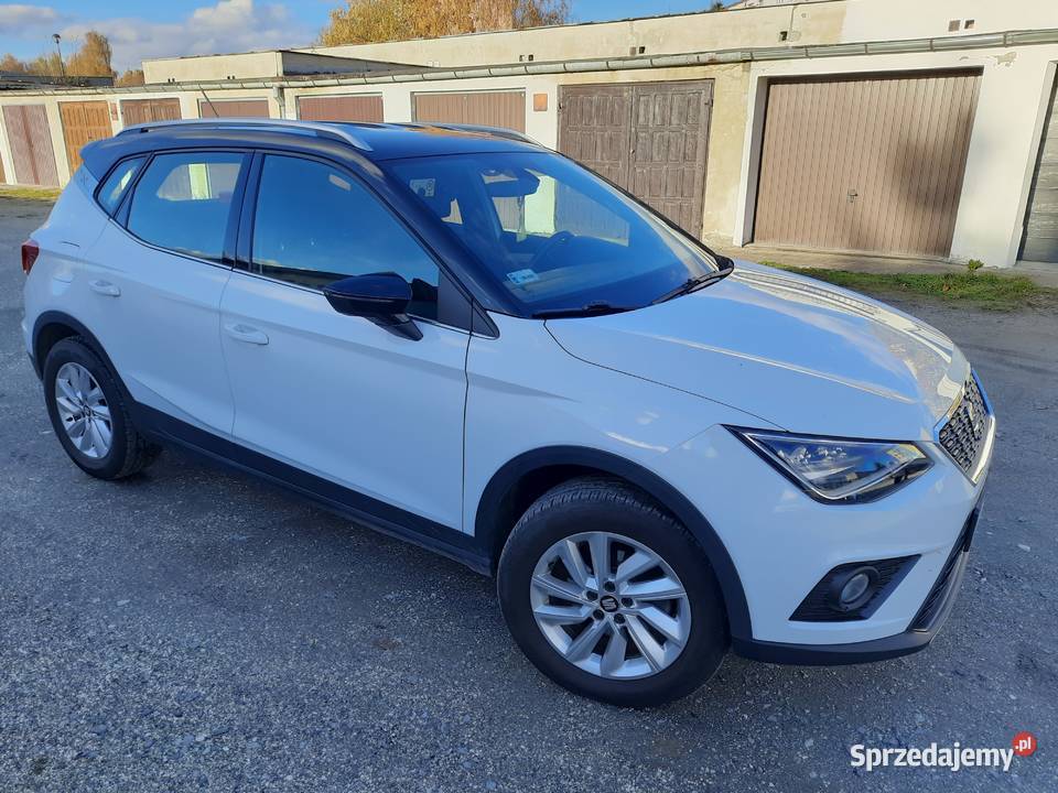 Seat Arona Xcellence 10 TSI 95 salon Polska mały Bystrzyca Kłodzka