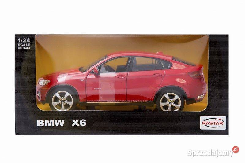 BMW X6 41500 124 czerwony