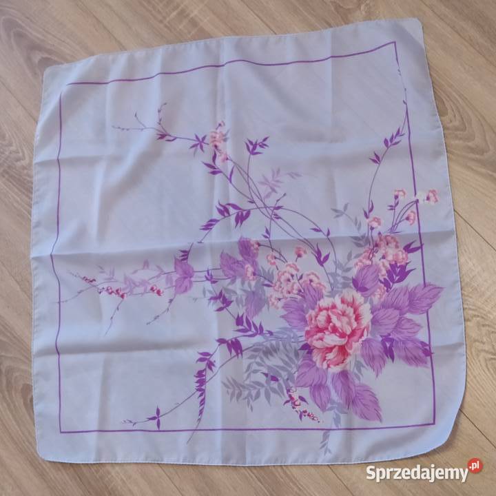 Chusta damska KWIATY Odzież damska Hajnówka
