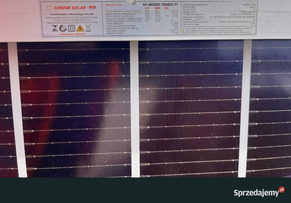 Panel fotowoltaiczny 580w Jędrzejów