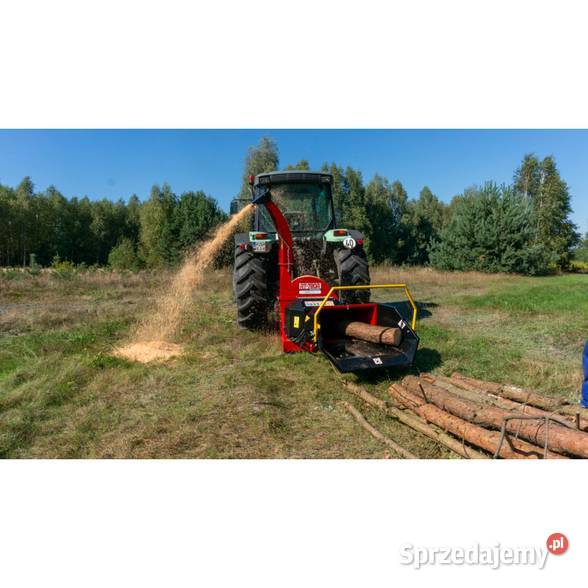 Rębak REMET CNC RT720 R WOM rolki hydrauliczne Leśnictwo Wejherowo sprzedam