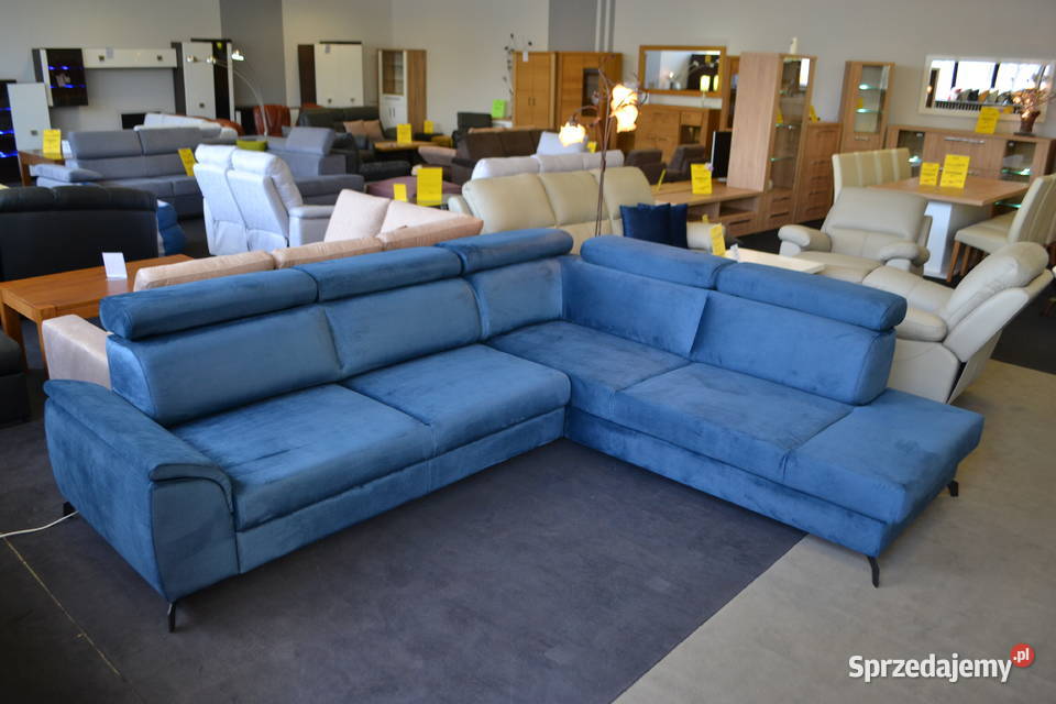 Nowy Narożnik SIELLA 280x240 ze spaniem pojemnik Olesno