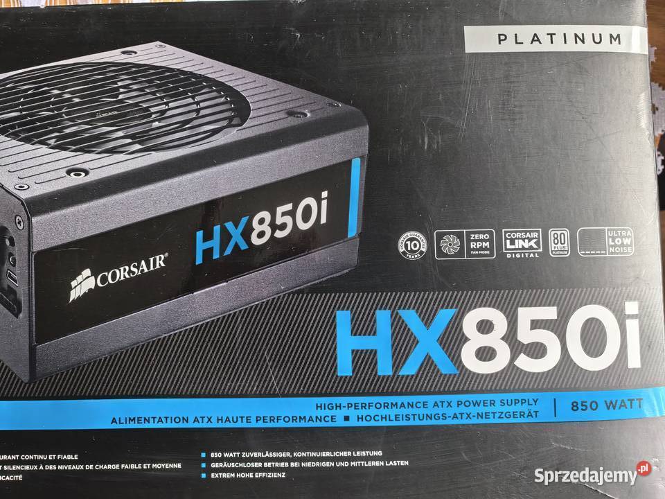 Zasilacz komputerowy Corsair HX850i Gorzów Wielkopolski
