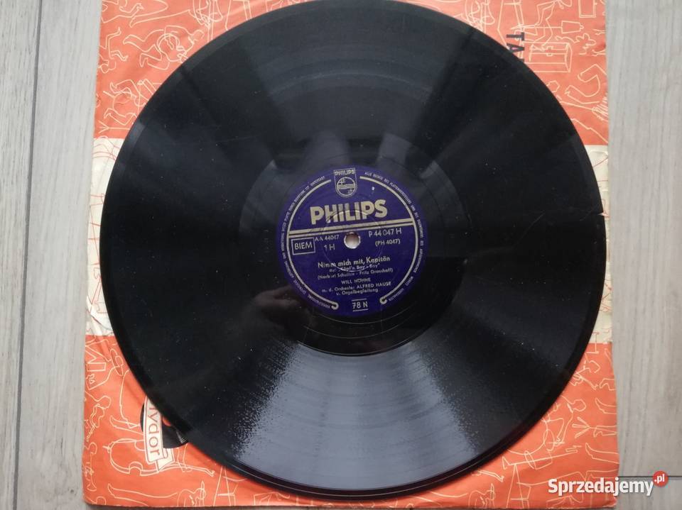 Dwie płyty szelakowe Wronki