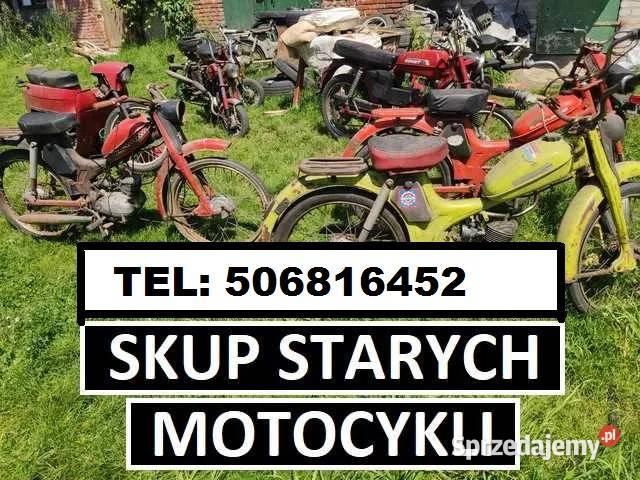 SKUP STARE ZABYTKOWE MOTOCYKLE WFM OSA SOKÓŁ WSK świętokrzyskie Skarżysko-Kamienna