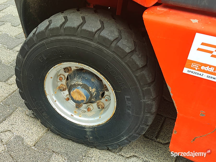 Wózek widłowy Komatsu FG2511 LPG duplex 3 m 2500 Kęty