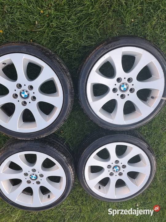 Sprzedam komplet alufelg BMW z oponami Pirrelii podkarpackie Bratkowice