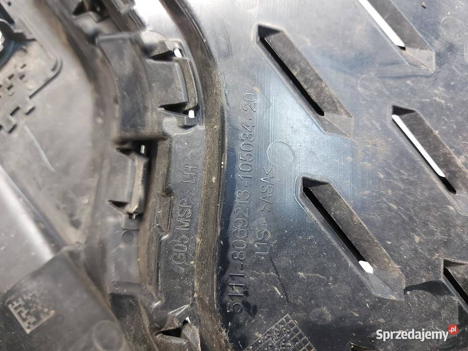 BMW G05 X5 30d 2019r KRATKA ZDERZAKA LEWA PRZÓD sprzedam