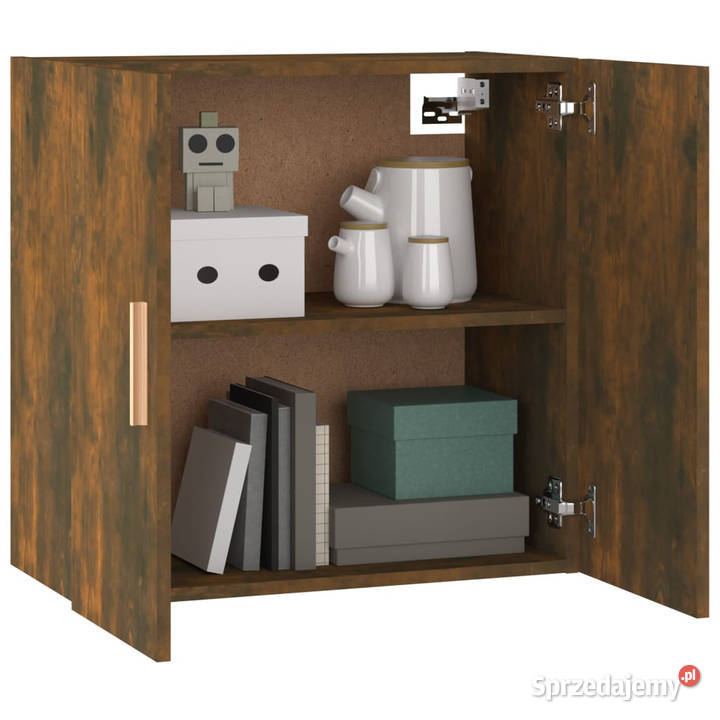 Szafka ścienna przydymiony dąb 60x30x60 WM817591 sprzedam