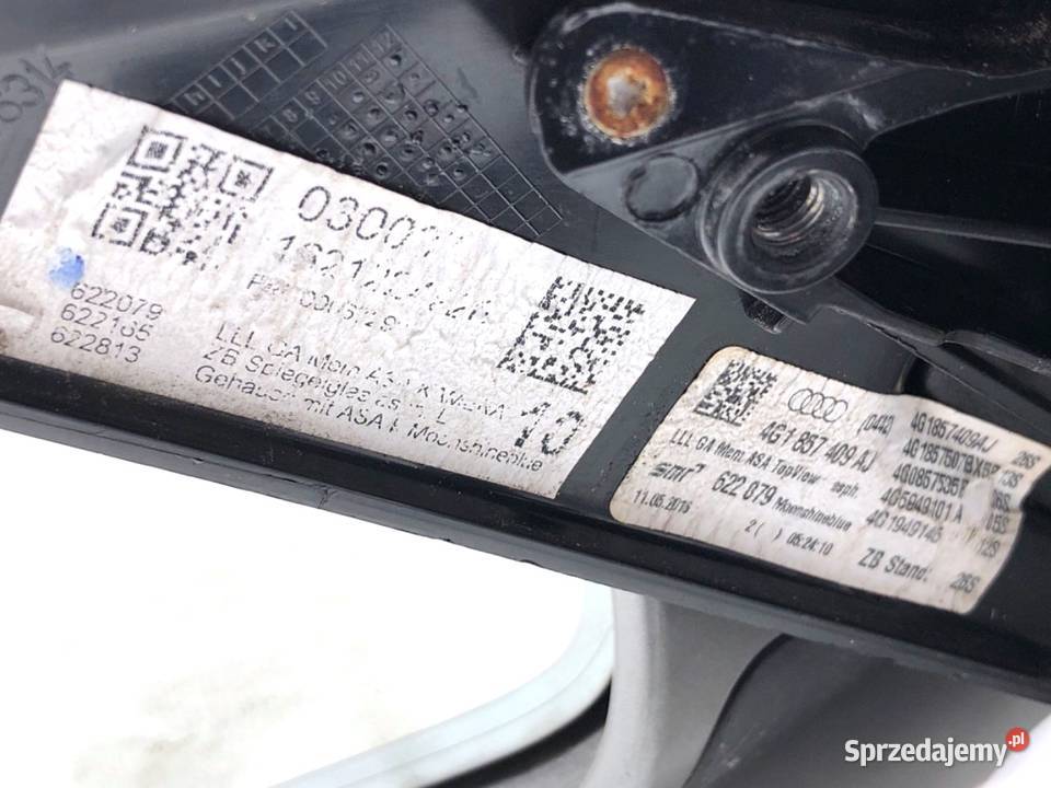 LUSTERKO LEWY AUDI A6 C7 Kombi 1118 SEPANG BLUE podkarpackie