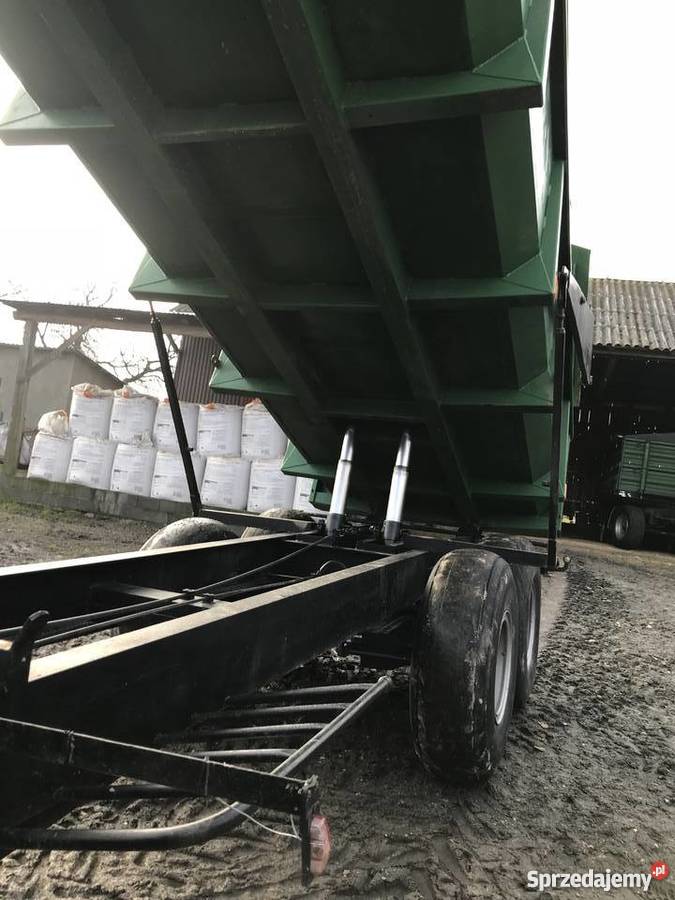 przyczepa skorupowa tandem wywrotka Berthoud lubelskie sprzedam