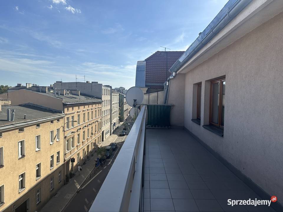 Mieszkanie na wynajem taras Jeżyce wielkopolskie Poznań
