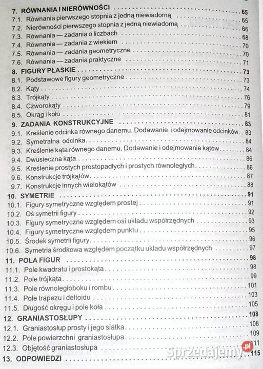 Zbiór zadań z matematyki kl 1 M Chełm
