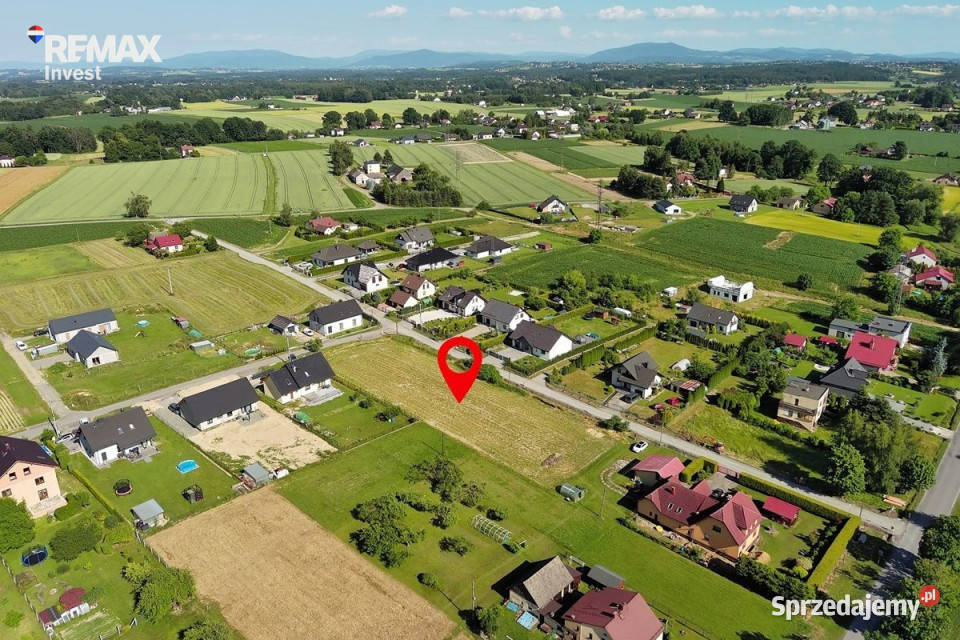 HIT Działka pod dom 1009m Pogwizdów Uzbrojona śląskie