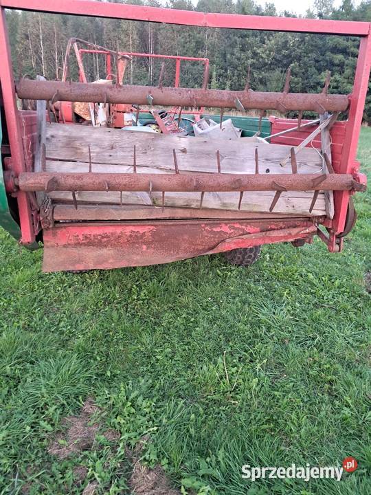 Rozrzutnik obornika jednoosiowy nieuszkodzony Kielce