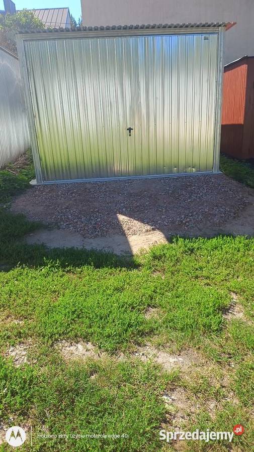 Wynajmę garaż blacha sprzedam