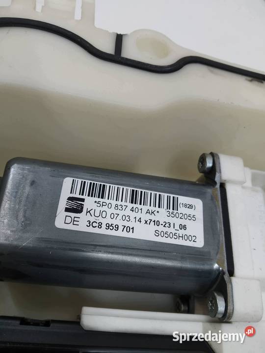 MECHANIZM SZYBY LEWY PRZÓD XL 5P0837401AK Seat