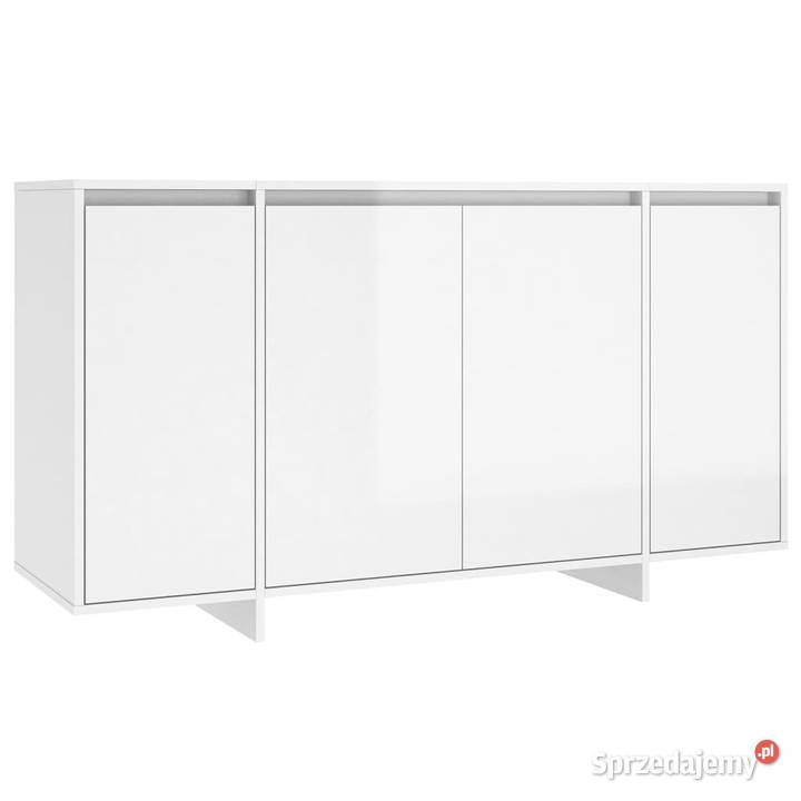 Szafka biała połysk 135x41x75 materiał Warszawa