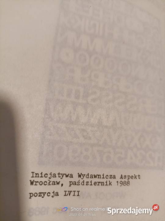 Chcica książki Warszawa księgarnia Praga Rok wydania 1986 Proza i poezja mazowieckie