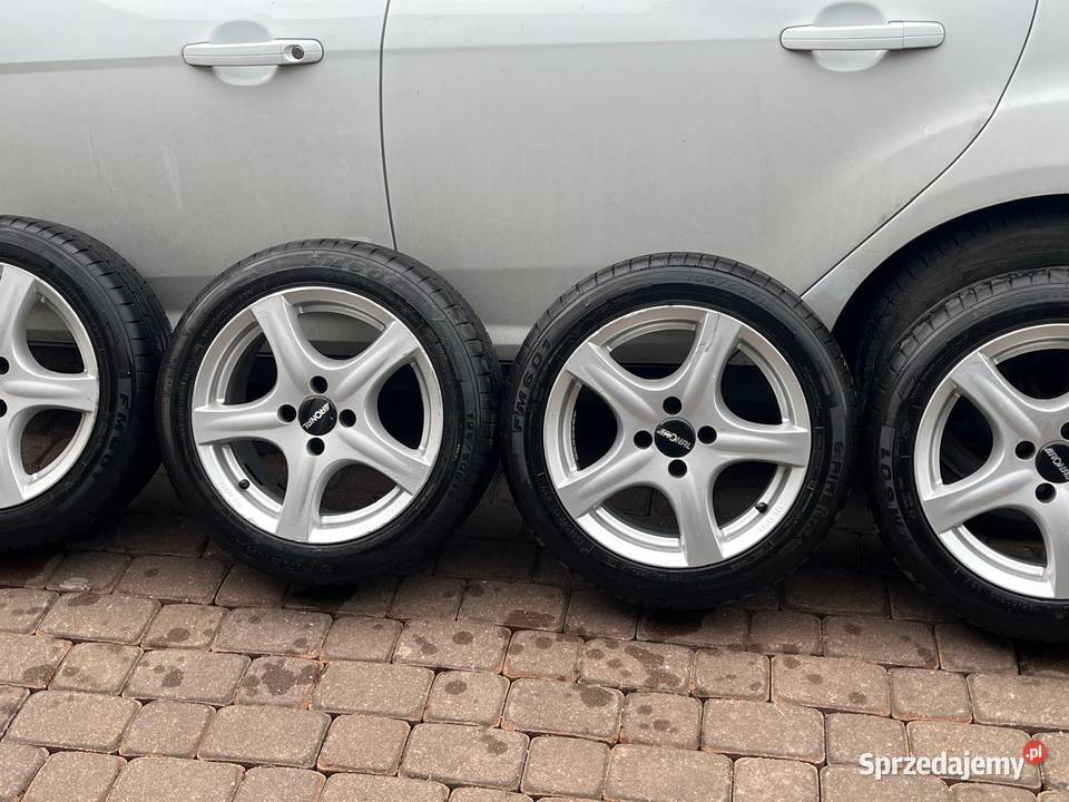 4 komplety kół letnich 19550R15 4x100 Honda Jazz 50 Jeziorany