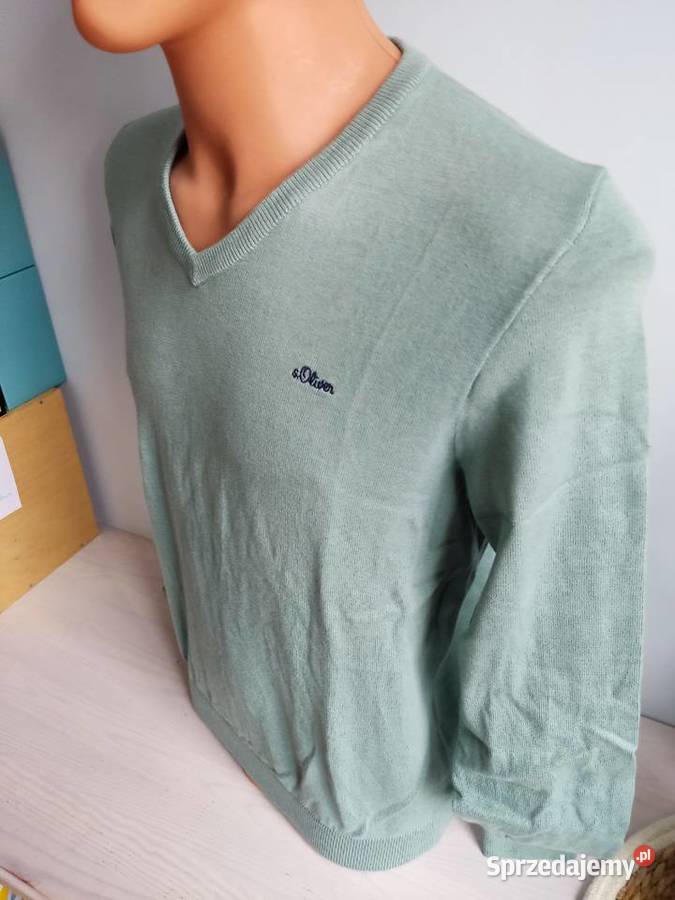 Sweter serek sOliver zielony Odzież codzienna Głuchołazy
