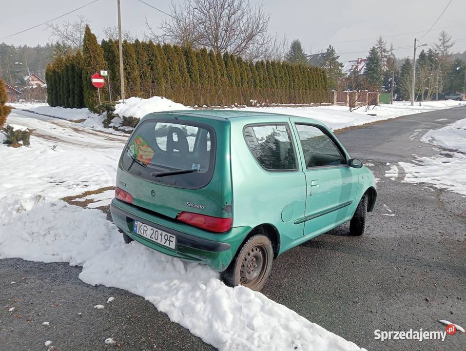 Fiat Seicento 11 Brush 2003r 1100 54 Szporting małopolskie Kraków