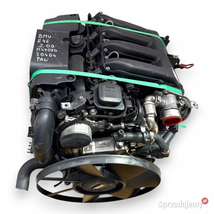 SILNIK M47D20 BMW E46 20 D DIESEL 150 LIFT 204D4