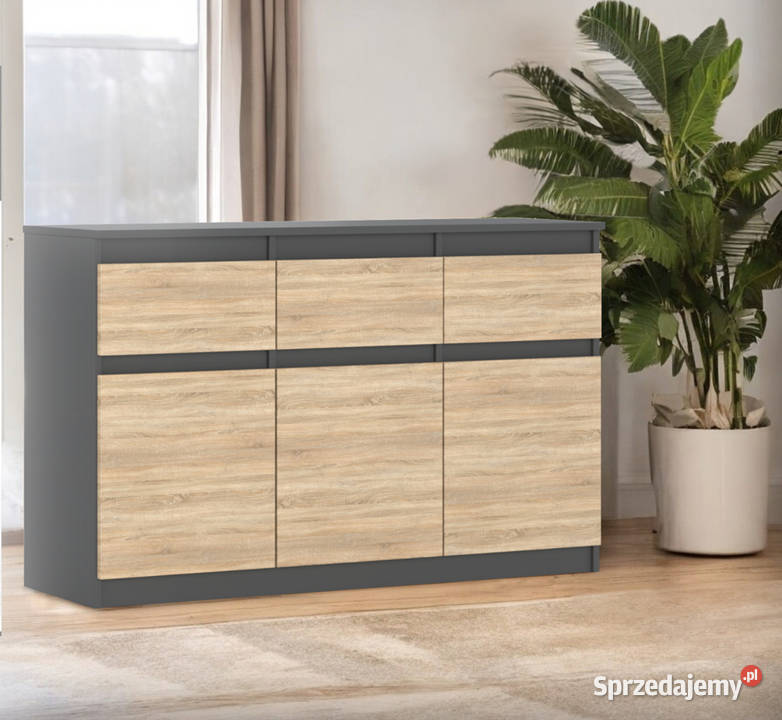 Komoda 3 Szuflady 120 Nowoczesna Oleksa Elbląg
