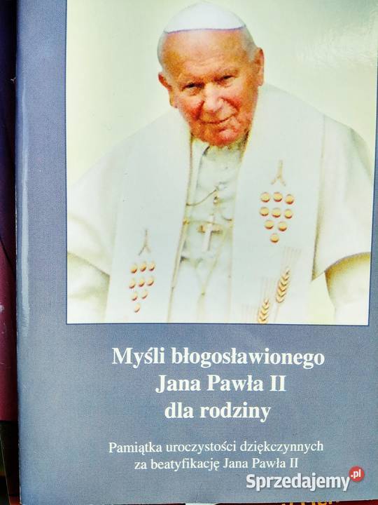 Książki o papieżu antykwariat religijny Warszawa