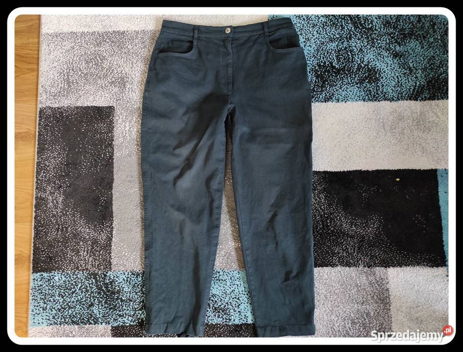 Czarne spodnie BRAX magic stretch 42 XL czarny Spodnie