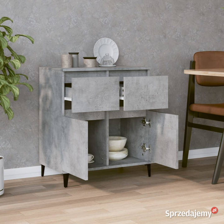 Komoda szarość betonu 60x35x70 materiał mazowieckie Warszawa sprzedam