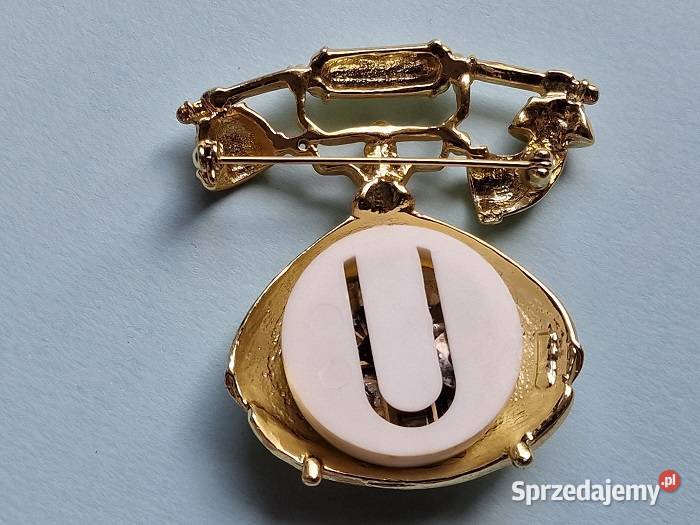 BROSZKA W STYLU ART DECO ATARY TELEFON Częstochowa